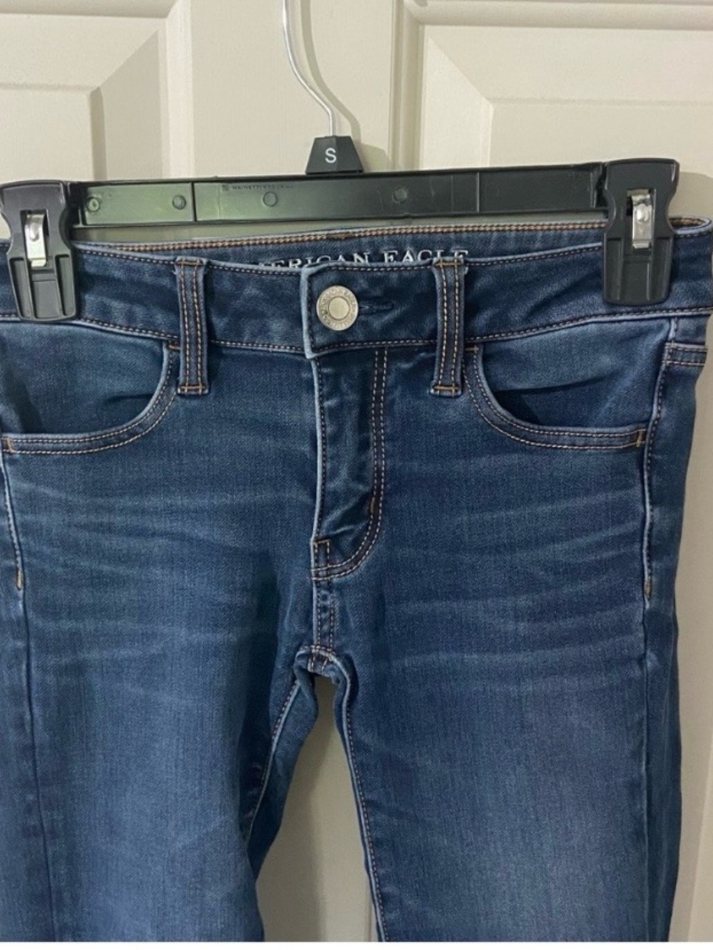American Eagle Outfitters Skinny Jeans - Dark Blue Wash